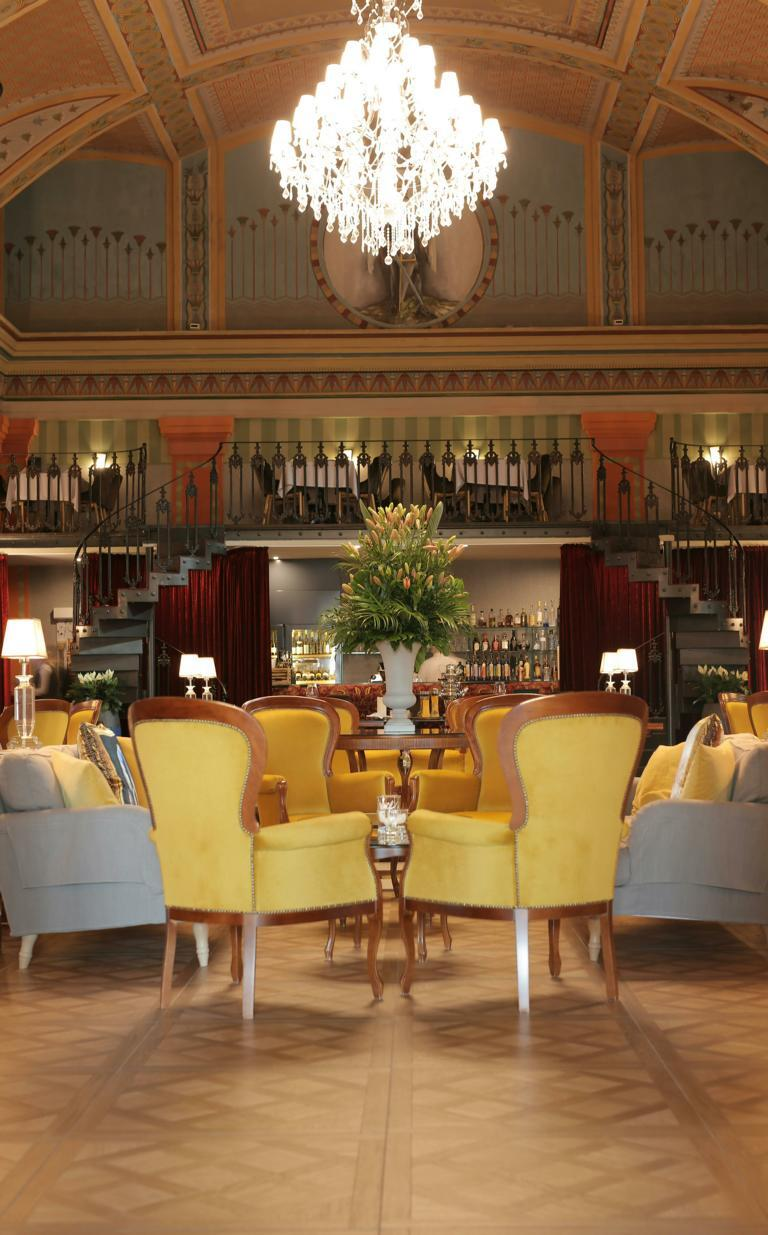 Grand Hotel Lounge - Historic Bar with Chandelier Grand Hotel Lounge - Historic Bar with Chandelier