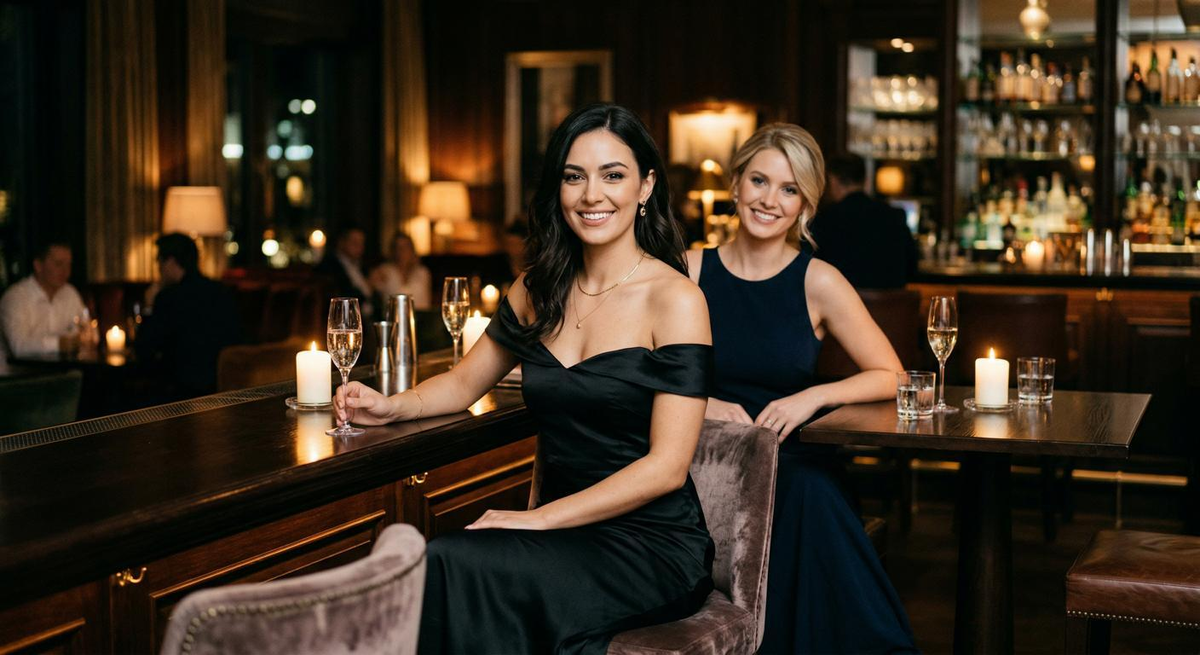 Escort Duo Date two Escorts in a Hotelbar Escort Duo Date two Escorts in a Hotelbar