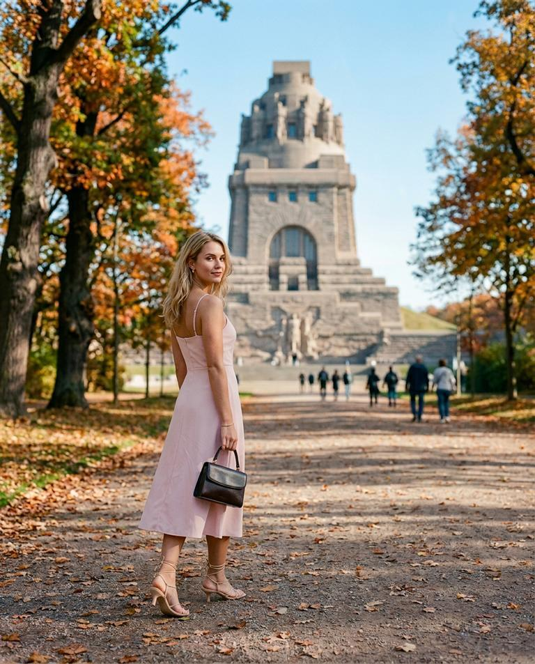 Escort Leipzig - Elegante Begleitung Völkerschlachtdenkmal Sommer Escort Leipzig - Elegante Begleitung Völkerschlachtdenkmal Sommer