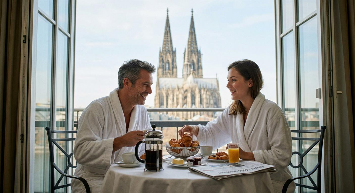 Wellness Date Köln - Frühstück mit Domblick Wellness Date Köln - Frühstück mit Domblick