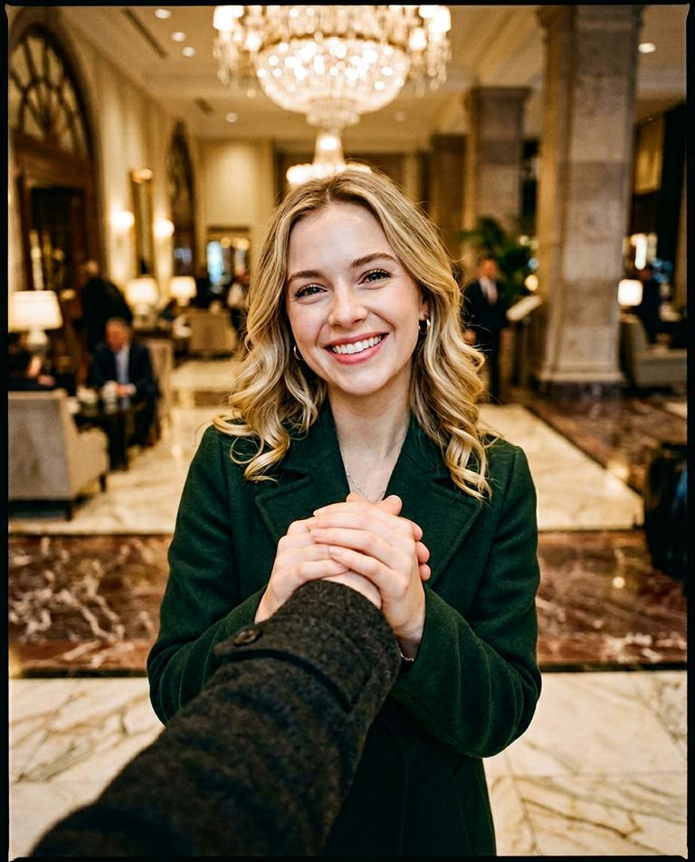 Erstes Escort Date - Ankunft im Hotel Erstes Escort Date - Ankunft im Hotel