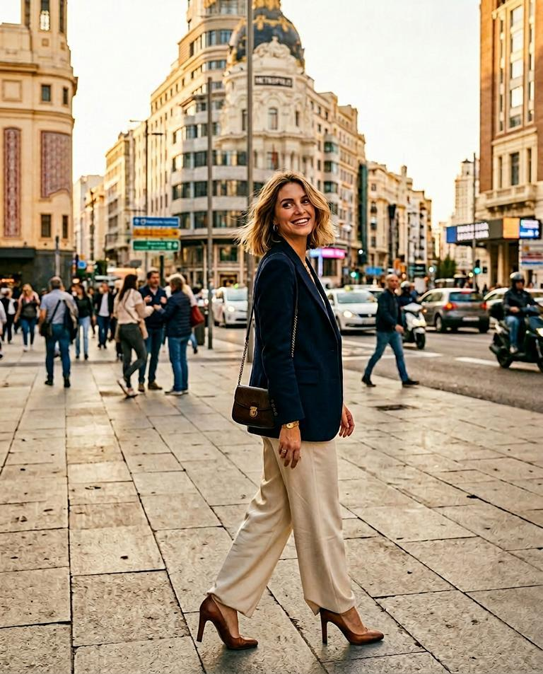 Escort Madrid - Spaziergang mit High Class Escort an der Gran Vía Escort Madrid - Spaziergang mit High Class Escort an der Gran Vía