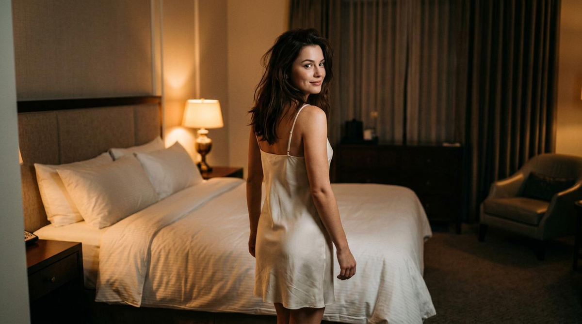 Erstes Mal mit Escort Dame - Begleitung ins Hotelzimmer Erstes Mal mit Escort Dame - Begleitung ins Hotelzimmer