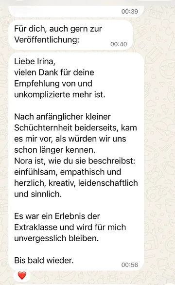 Date Impressionen mit Nora, Bild 4