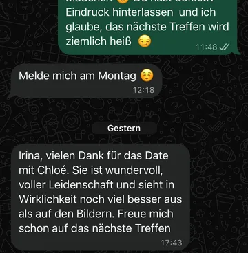 Date Impressionen mit Chloé, Bild 3
