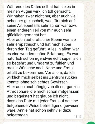 Date Impressionen mit Annie, Bild 3